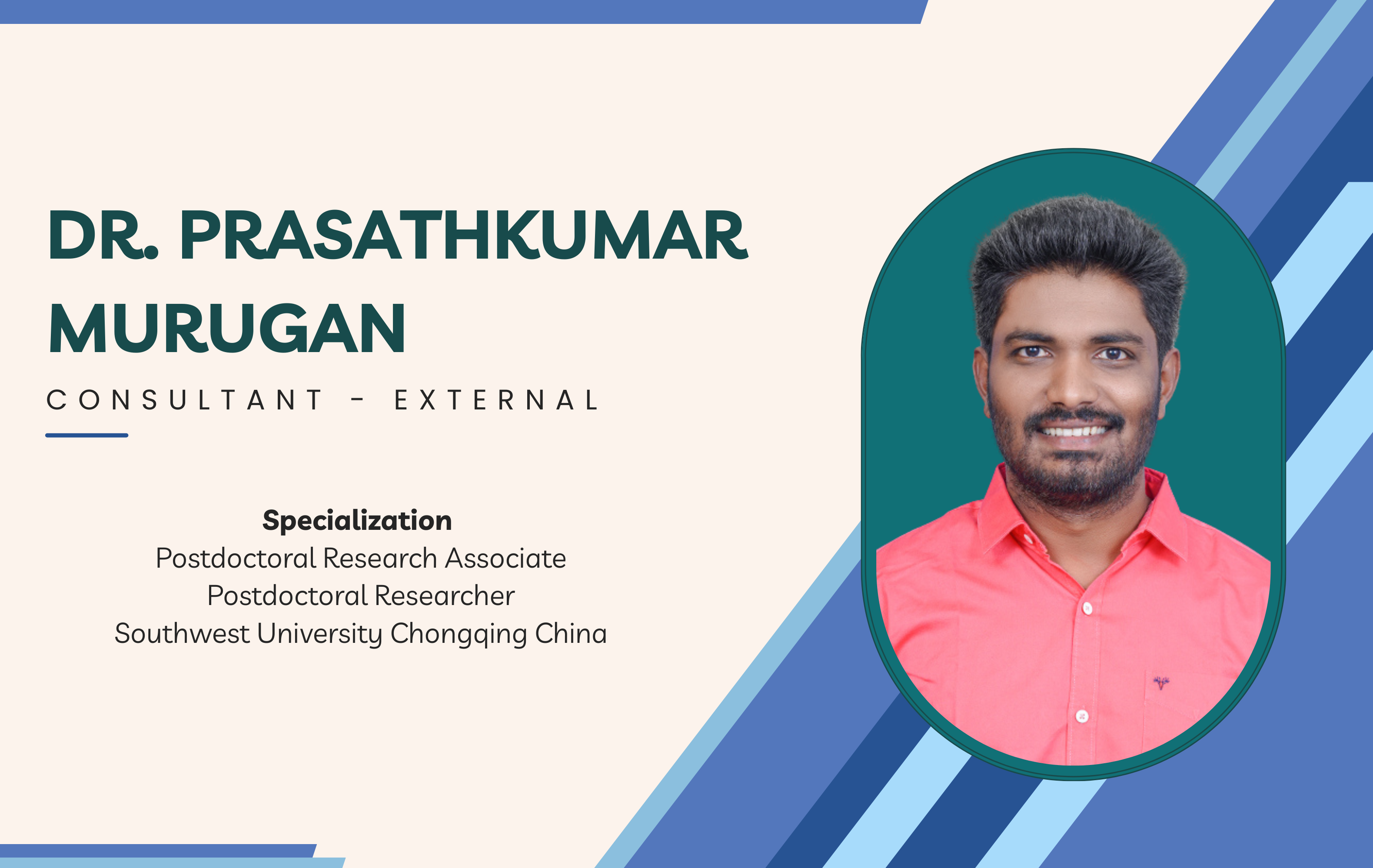 Dr. Prasathkumar Murugan